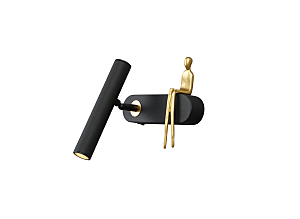 Светильник спот Albert A2173AP-1BK