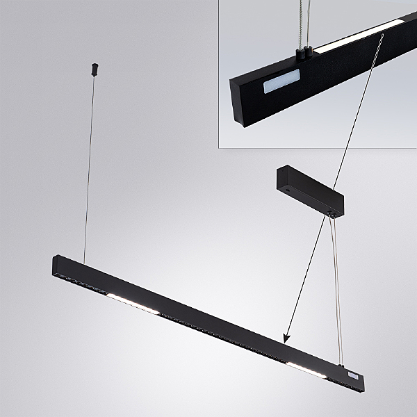 Светильник подвесной Lao A2189SP-1BK