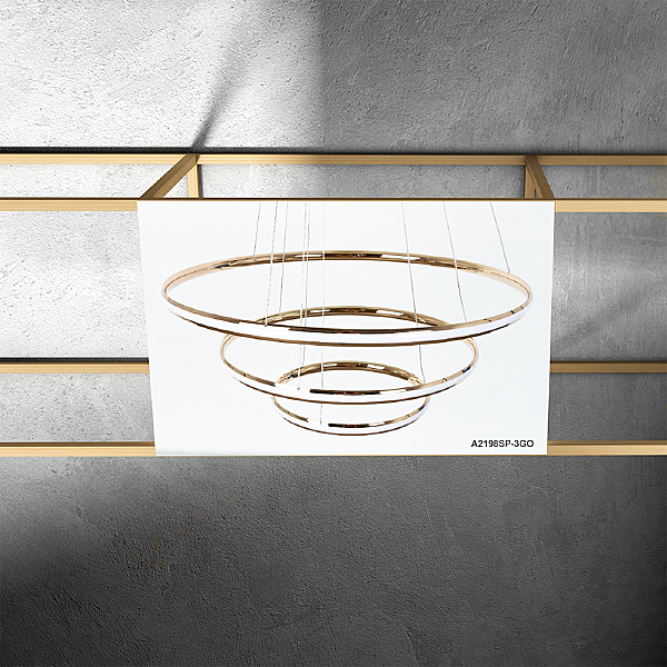 Подвесная люстра Meridiana A2198SP-3GO