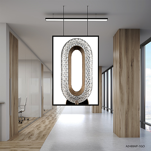 Настенное бра Ovale A2489AP-1GO
