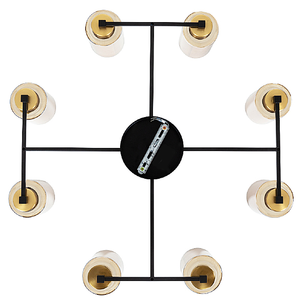 Потолочная люстра Leo A7027PL-8BK