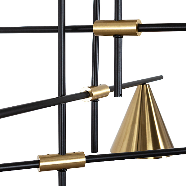 Потолочная люстра Jacob A7029PL-9BK