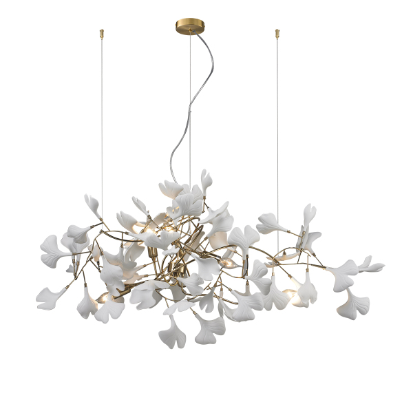 Подвесная люстра 10881 10881P/L800 gold/white