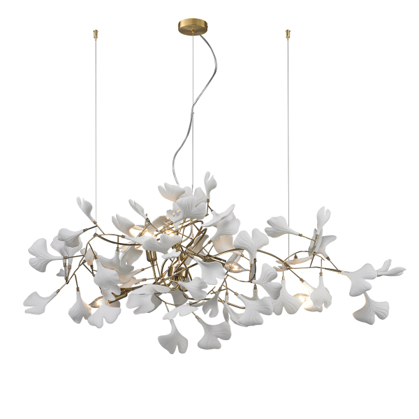 Подвесная люстра 10881 10881P/L1000 gold/white