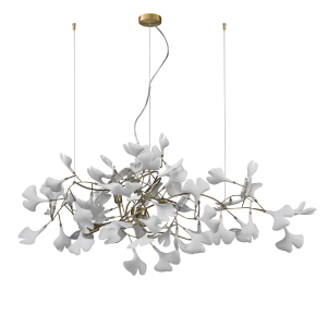 Подвесная люстра 10881 10881P/L1000 gold/white