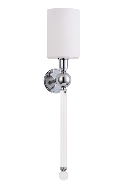 Настенное бра Mirabella MIRABELLA AP1 CHROME/WHITE