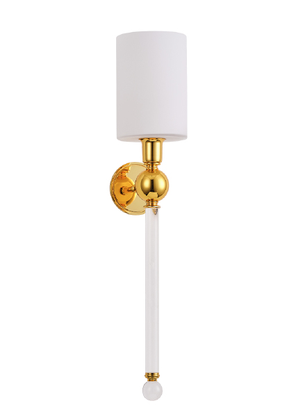 Настенное бра Mirabella MIRABELLA AP1 GOLD/WHITE