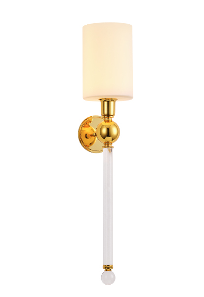 Настенное бра Mirabella MIRABELLA AP1 GOLD/WHITE