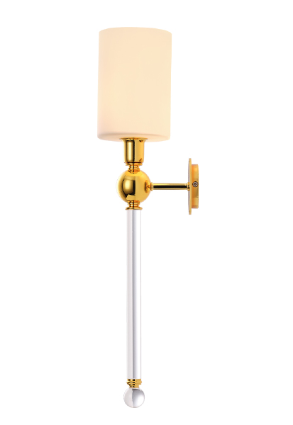 Настенное бра Mirabella MIRABELLA AP1 GOLD/WHITE