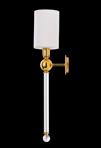Настенное бра Mirabella MIRABELLA AP1 GOLD/WHITE
