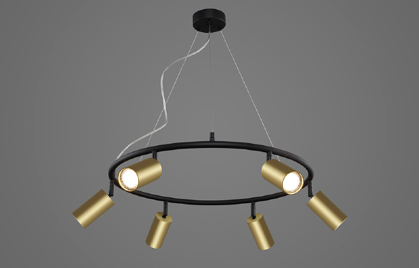 Подвесная люстра Clt 015 CLT 015C6 D600 BL-GO