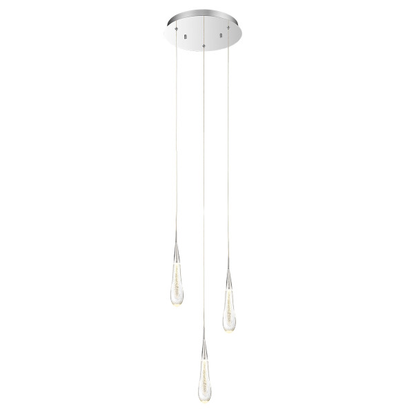 Светильник подвесной Pour MD-023B-3 chrome