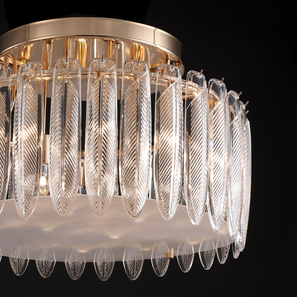 Потолочная люстра Piuma MX22027002-D85 light rose gold