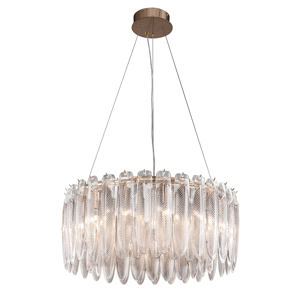 Подвесная люстра Piuma MD22027002-D65 gold