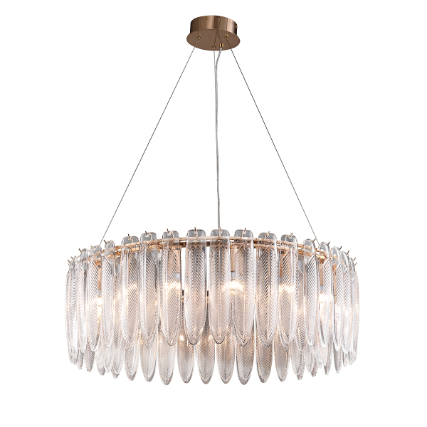 Подвесная люстра Piuma MD22027002-D85 light rose gold