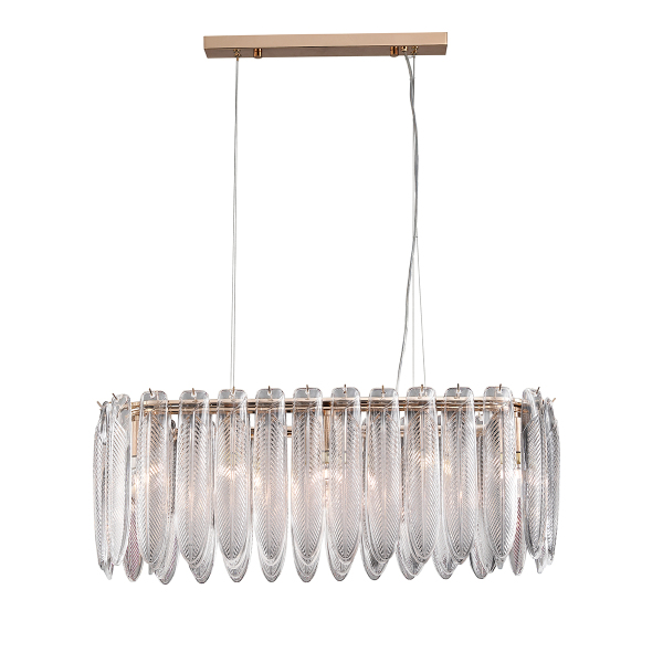 Подвесная люстра Piuma MD22027002-L82 light rose gold