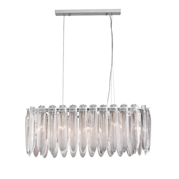 Подвесная люстра Piuma MD22027002-L82 chrome