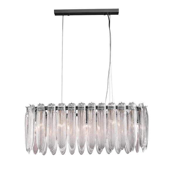Подвесная люстра Piuma MD22027002-L82 matt black