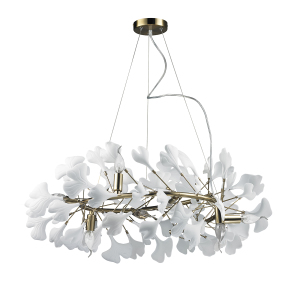 Подвесная люстра 10881 10881P/R800 gold/white