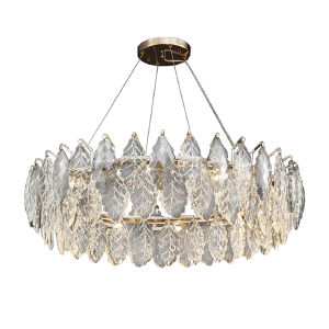 Подвесная люстра D8011P D8011P/R-1000 gold/smoky