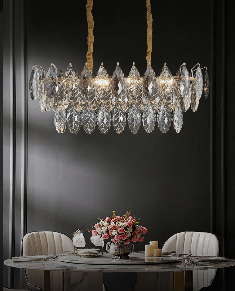 Подвесная люстра D8011P D8011P/L-800 gold/smoky