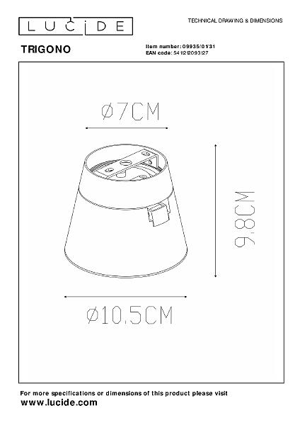 Светильник спот Trigono 09935/01/31