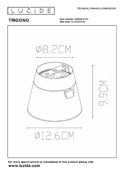 Светильник спот Trigono 09936/01/31