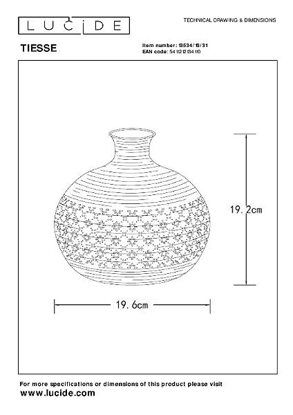 Настольная лампа Tiesse 13534/19/31