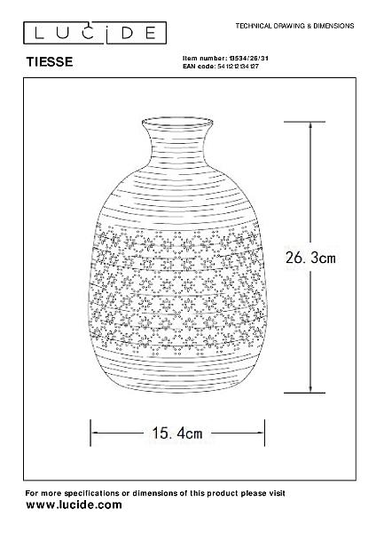 Настольная лампа Tiesse 13534/26/31