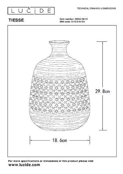 Настольная лампа Tiesse 13534/30/31