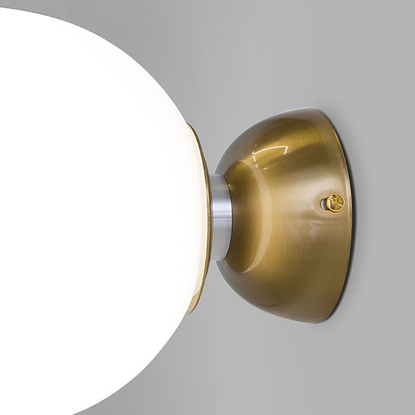 Светильник потолочный Bubble 30197/1 латунь