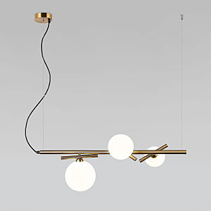 Светильник подвесной Salut 50382/3 латунь