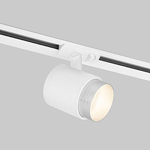 Трековый светильник Cors Cors белый/серебро 10W 4200K (85513/01) однофазный