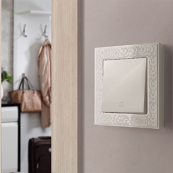 Дверной звонок Werkel W1114503/ Кнопка звонка (слоновая кость)