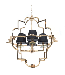 Подвесная люстра Baltimore LDP 8020-4 GD+BK