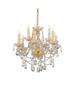 Подвесная люстра Eliza LDP 7026-6+3 SL+GD