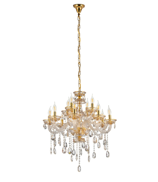 Подвесная люстра Eliza LDP 7025-8+4 GD