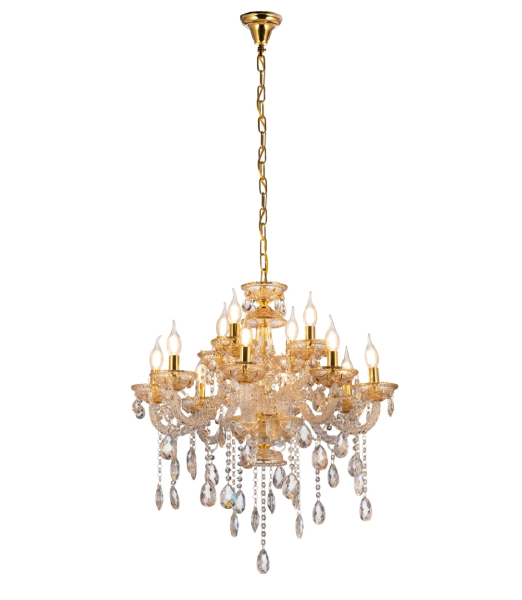 Подвесная люстра Eliza LDP 7025-8+4 GD