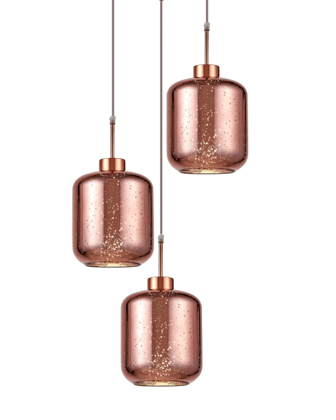 Светильник подвесной Alacosmo LDP 6811-3 RD R.GD