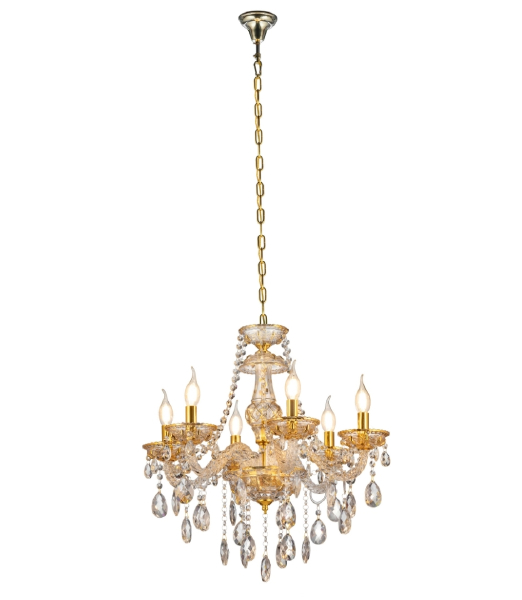 Подвесная люстра Eliza LDP 7025-6 GD
