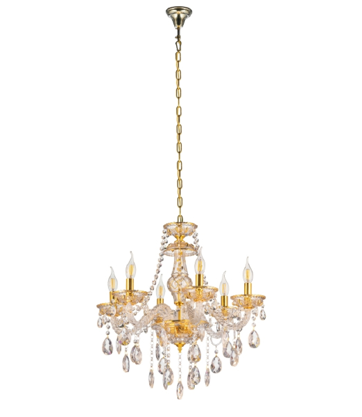 Подвесная люстра Eliza LDP 7025-6 GD