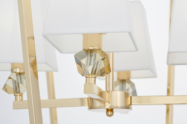 Подвесная люстра Lumina Deco LDP 1249-4 GD+WT