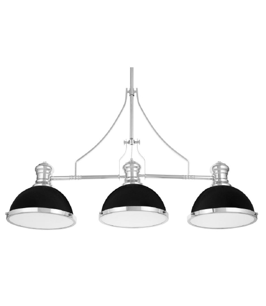 Потолочная люстра ETTORE LDP 710-3 BK+CHR