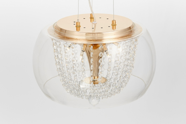 Подвесная люстра DISPOSA LDP 7018-400 PR+F.GD