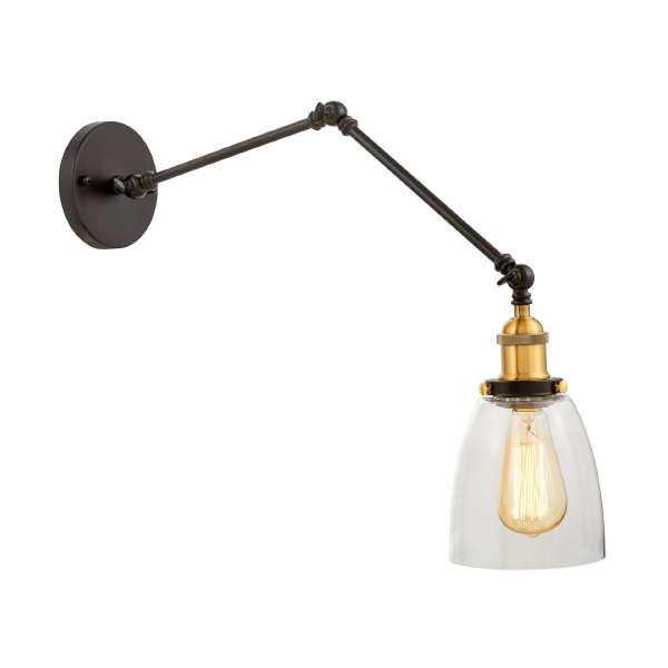 Настенное бра GUBI LDW B005-2 BK+PR