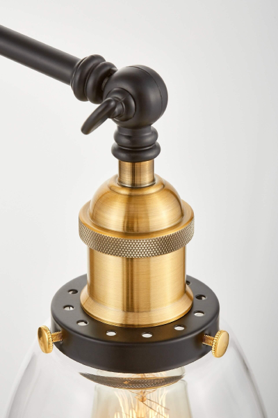 Настенное бра GUBI LDW B005-2 BK+PR