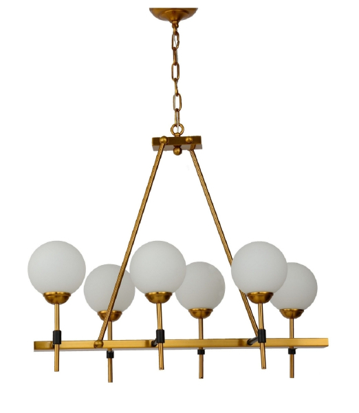 Подвесная люстра Aldono LDP 7004-6 MD+BK