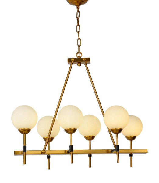 Подвесная люстра Aldono LDP 7004-6 MD+BK