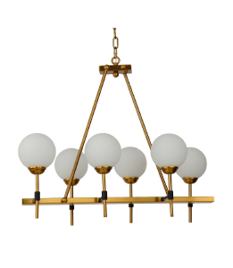 Подвесная люстра Aldono LDP 7004-6 MD+BK