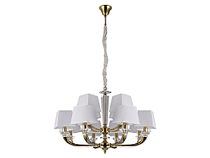 Подвесная люстра 11400 11408+4/C gold